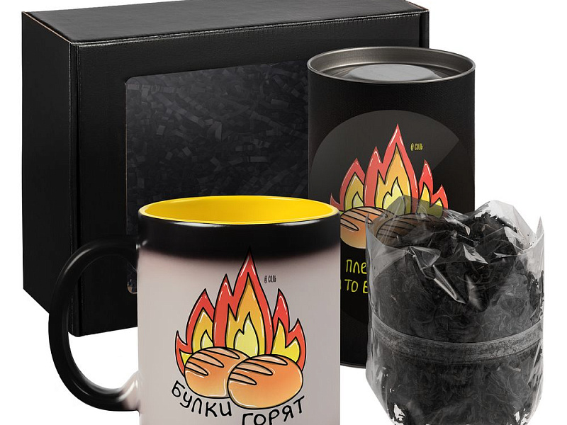 Набор «Булки горят» с чаем