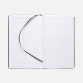 Ежедневник Nova Round, недатированный, серый