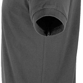 Рубашка поло мужская Perfect Men 180 темно-серая