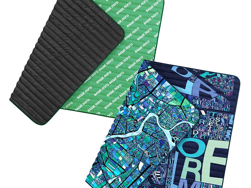 Плед Mosaic с печатью на заказ