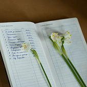 Ежедневник Nubuk, недатированный, синий