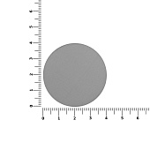 Наклейка тканевая Lunga Round, M, серая