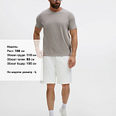 Футболка унисекс Regent 150, светло-серая