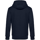 Толстовка с капюшоном унисекс King, темно-синяя