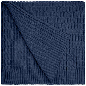 Плед Slumberland, синий (джинс)