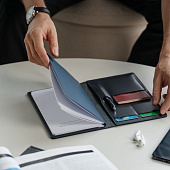 Еженедельник-портфолио Remini, недатированный, черный