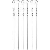 Набор шампуров в чехле Bower, ver.2, серый