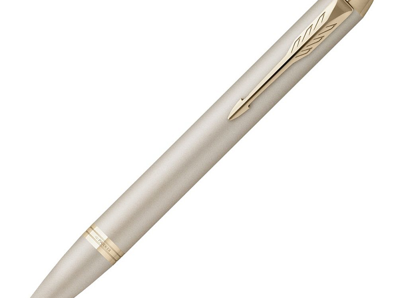 Ручка шариковая Parker IM Professionals Monochrome Champagne, золотистая