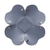 Корзина Corona, малая, серо-голубая