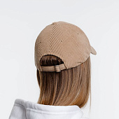 Бейсболка Soft Core, бежевая