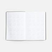 Ежедневник Nebraska Flex, недатированный, бордовый с золотистым