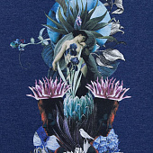 Толстовка Beauty Sleep, синий меланж