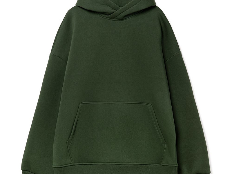 Худи Kulonga Oversize, темно-зеленое