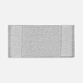 Лейбл тканевый Epsilon, XXS, светло-серый