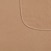 Флисовый плед Warm&Peace, бежевый