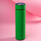 Термос с ситечком Percola, зеленый