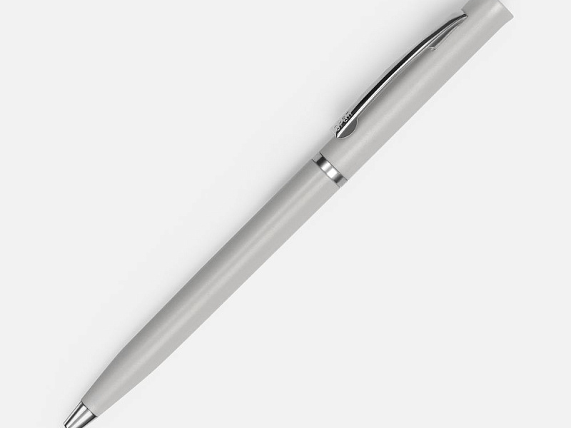 Ручка шариковая Euro Chrome, серая