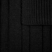 Шарф Knit Beat, черный