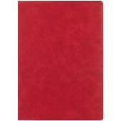 Блокнот Urban, в линейку, красный