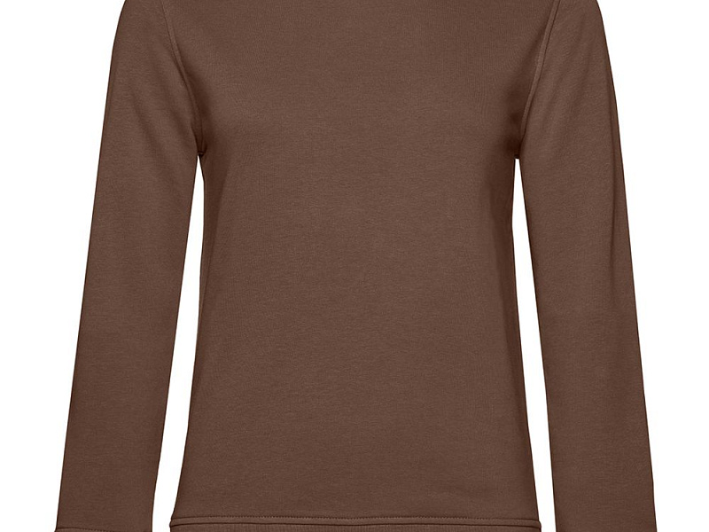 Свитшот женский BNC Inspire (Organic), коричневый (мокко)