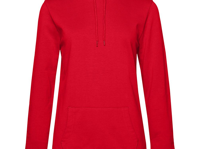 Толстовка с капюшоном женская Hoodie, красная