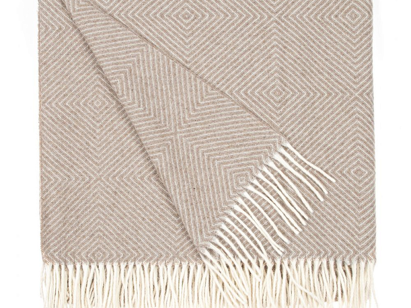 Плед «Тренто», бежевый