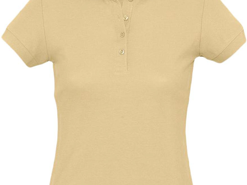 Рубашка поло женская Passion 170, бежевая