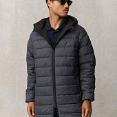 Куртка-парка унисекс Reverse, темный хаки