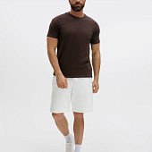 Футболка унисекс Regent 150, темно-коричневая (шоколад)