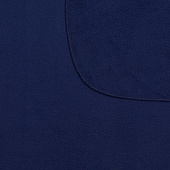 Флисовый плед Warm&Peace XL, синий