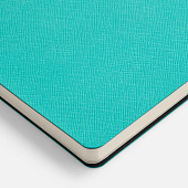 Ежедневник Lungo, недатированный, бирюзовый