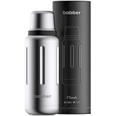 Термос Flask 1000, вакуумный, стальной матовый