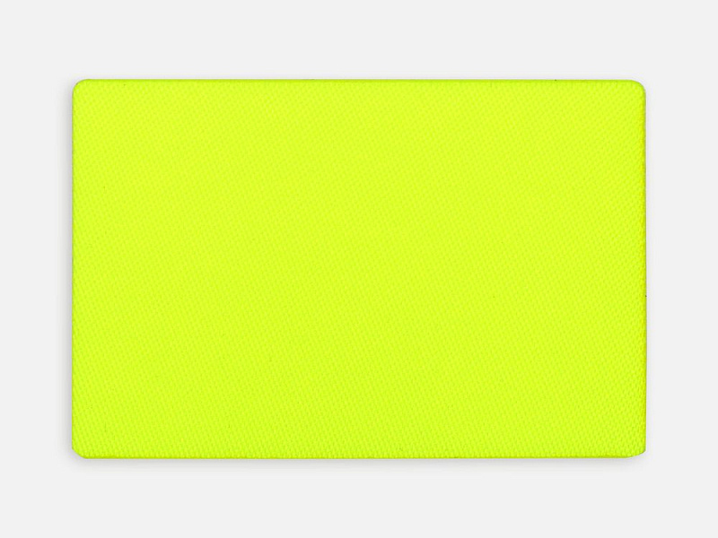 Наклейка тканевая Lunga, L, желтый неон