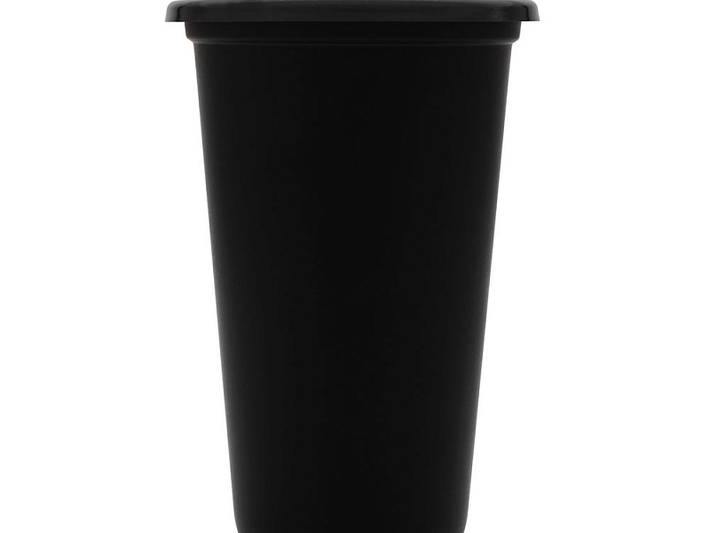 Стакан с крышкой Color Cap Black, черный