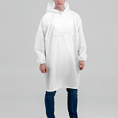 Дождевик-анорак Alatau, белый, единый размер