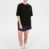 Джемпер с коротким рукавом Siluetti Volumica, черный