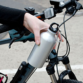 Бутылка для спорта Re-Source, серебристая