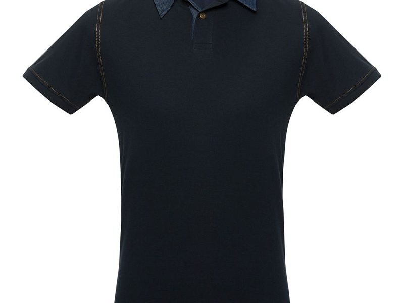 Рубашка поло мужская DNM Forward темно-синяя