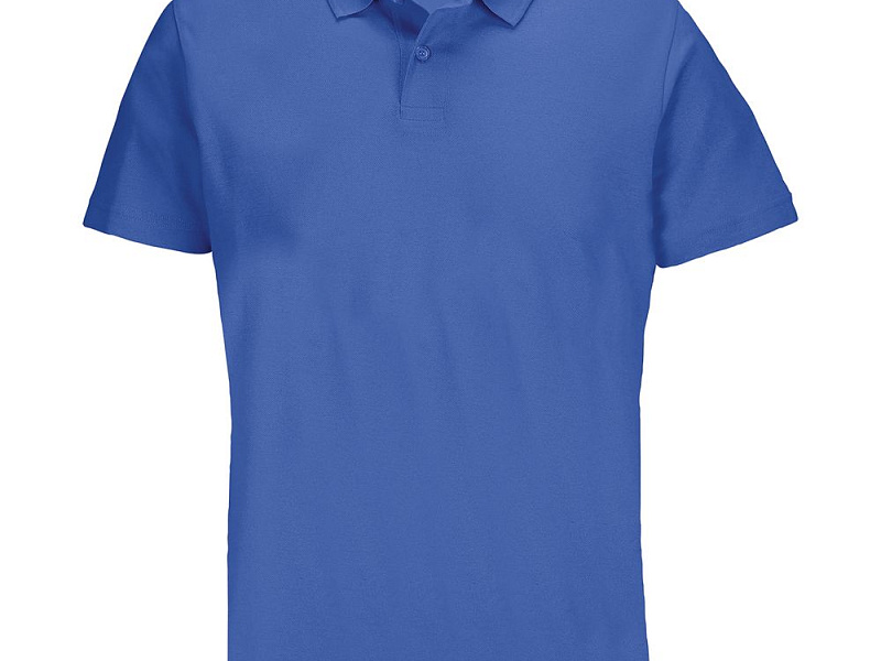 Рубашка поло унисекс Pulse, ярко-синяя (royal)