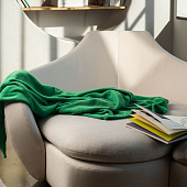 Плед Plush, зеленый