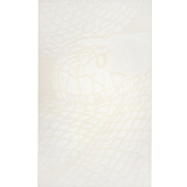 Плед Serpentica, молочный с люрексом