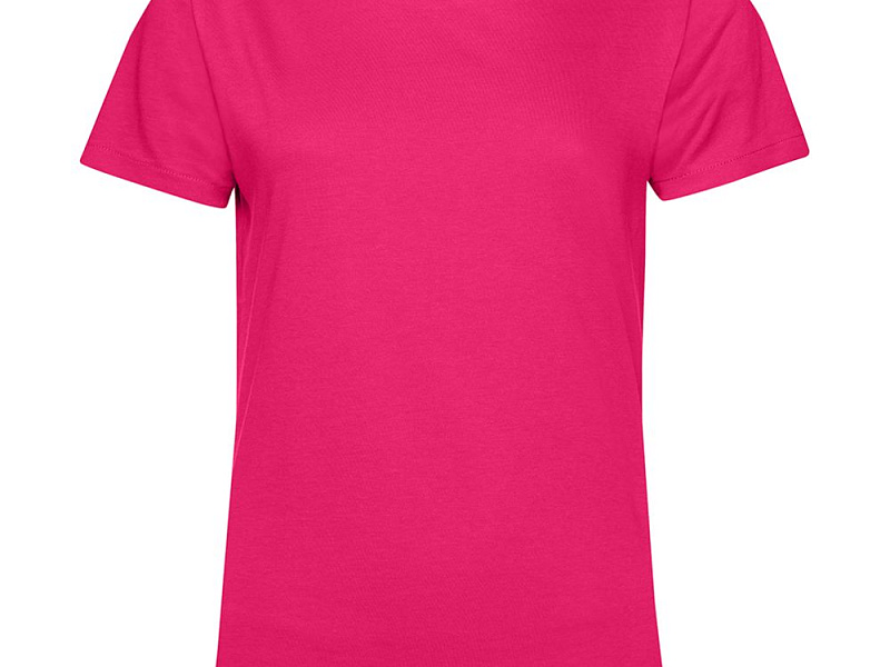 Футболка женская E150 Inspire (Organic), ярко-розовая (фуксия)