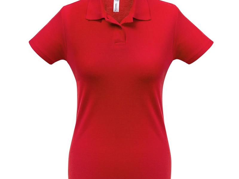 Рубашка поло женская ID.001 красная