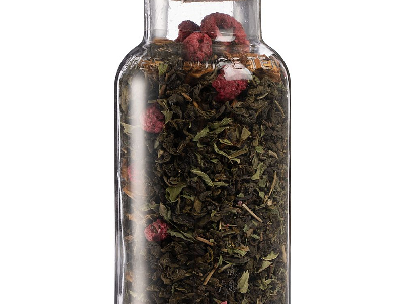 Чай «Сокочай», зеленый с соком ананаса, малиной и мятой