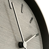 Часы настенные Beam, черное дерево