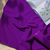 Флисовый плед Warm&Peace, фиолетовый