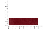 Лейбл кожаный Pasek, S, красный