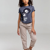 Футболка «Меламед. Nick Cave», темно-синий меланж