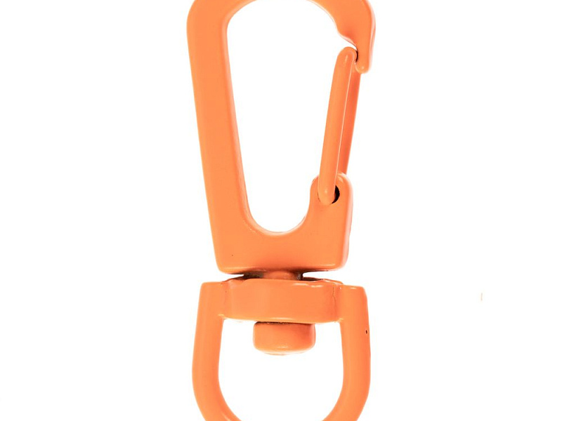 Застежка-карабин Snap Hook, S, оранжевый неон
