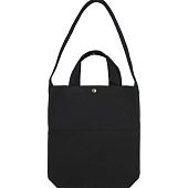 Сумка холщовая через плечо Artspace, черная